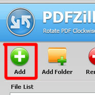 rotate PDF Step 1